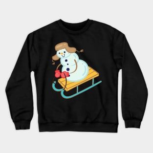 Christmas Snowman Crewneck Sweatshirt